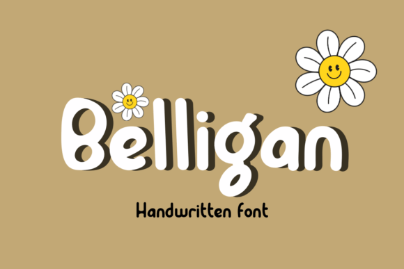Belligan: A Handwritten Font for Creative Makers