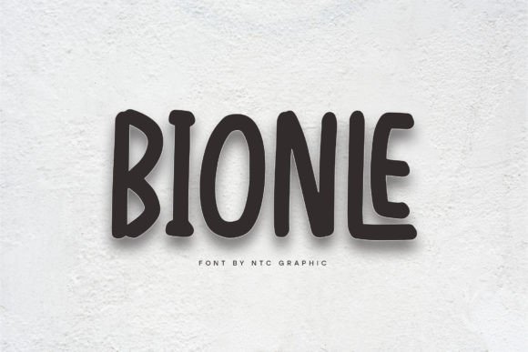 Bionle: A Handwriting-Inspired Font