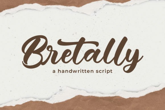 Bretally: A Handwritten Font for Web Design