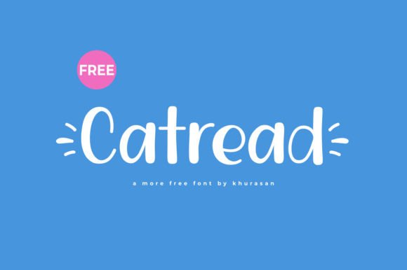 Catread: A Fancy Handwriting Font for Creative Projects