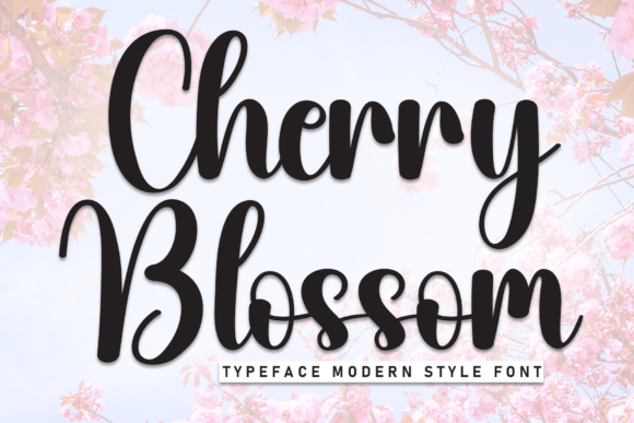 Cherry Bloosom: A Playful Script Font