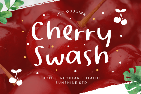 Cherry Swash: A Handwritten Font for Web Design