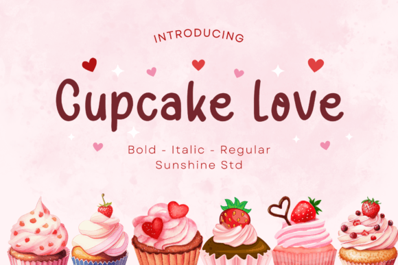 Cupcake Love Font: Sweet and Stylish