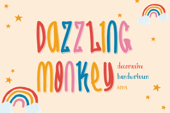 Dazzling Monkey Font