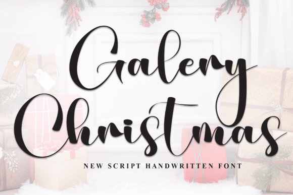 Galery Christmas: A Stylish Script Font