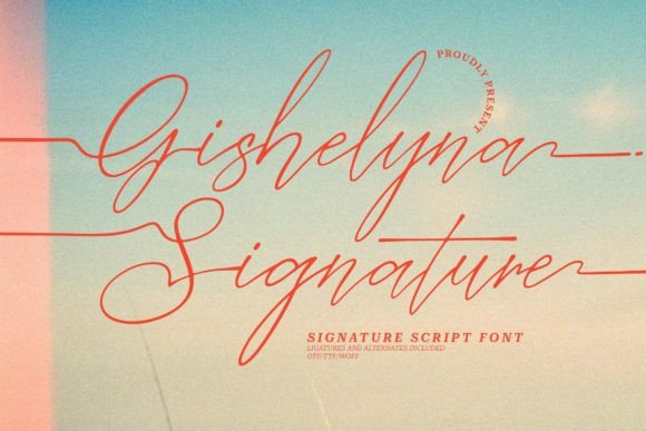 Gishelyna: Elegant Handwriting for Creative Projects