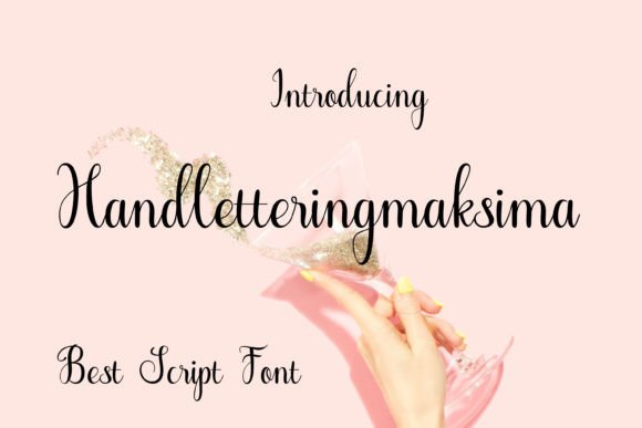 Handletteringmaksima Font Review
