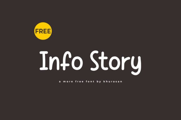 Info Story: A Fancy Handwriting Font