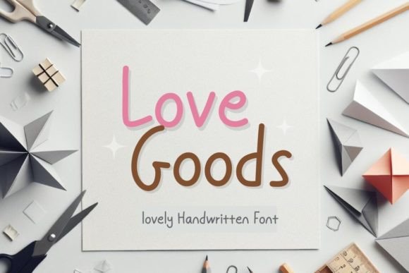 Love Goods Font for Web Design
