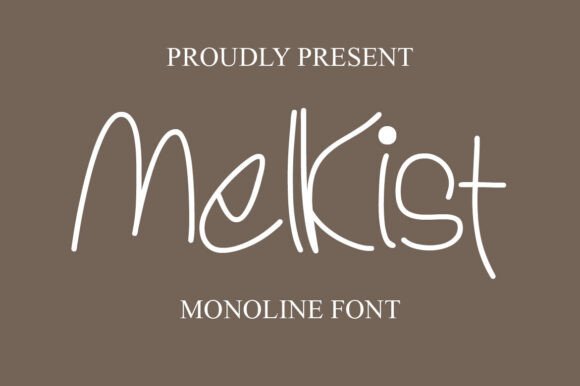 Melkist: A Handwritten Font for Creative Web Design