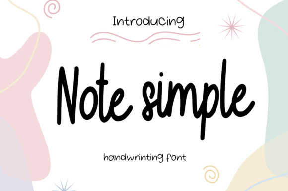 Note Simple: A Font for Clear Campaigns