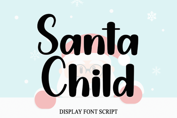 Santa Child Font for Business