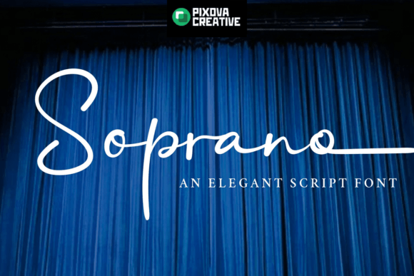 Soprano Font: Elegant Script for Web Design