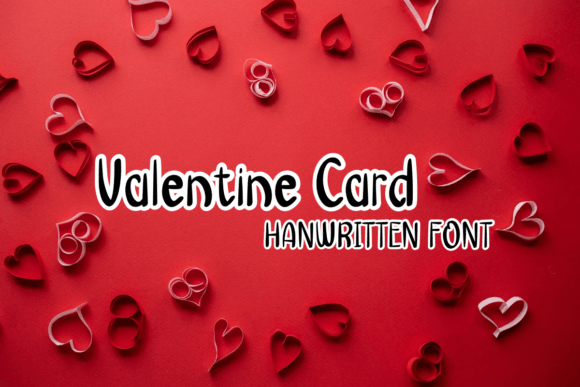 Valentine Card Font for Creative Projects