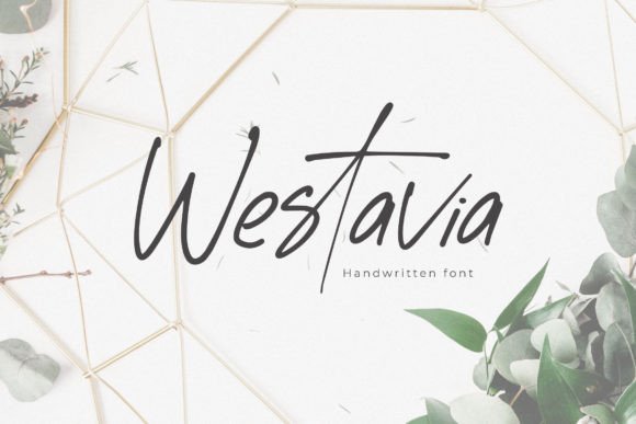 Westavia: Elegant Handwriting Font
