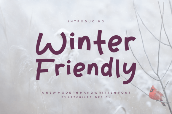 Winter Friendly Font for Business
